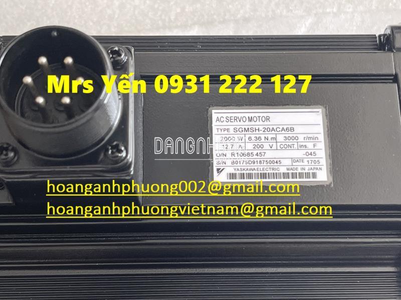 Động cơ SGMSH-20ACA6B Yaskawa Hàng đảm bảo chất lượng