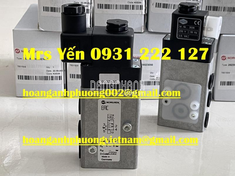 Van điện từ 2623077 Norgren Germany - Nhập khẩu bởi Hoàng Anh Phương