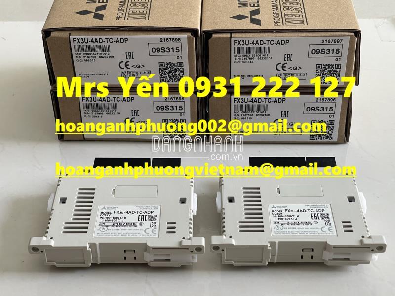 FX3U-4AD-TC-ADP Mô đun Mitsubishi - Nhập khẩu giá siêu tốt bởi Hoàng Anh Phương